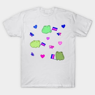 Rotund Bisexual Frogs T-Shirt